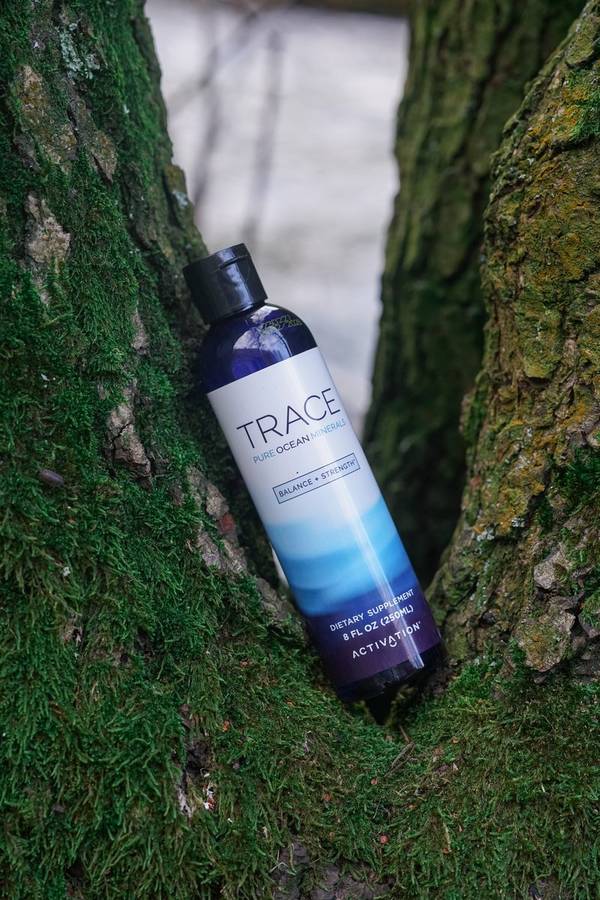 TRACE minerals nestled in mossy trees